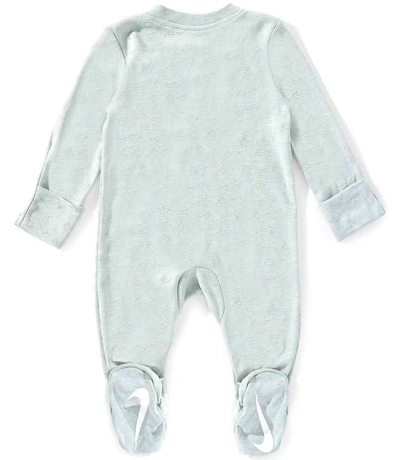 Nike Baby Pointelle Long Sleeve Footed Coverall