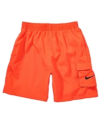 Nike Big Boys Cargo-Pocket 6#double; Inseam Swim Trunks