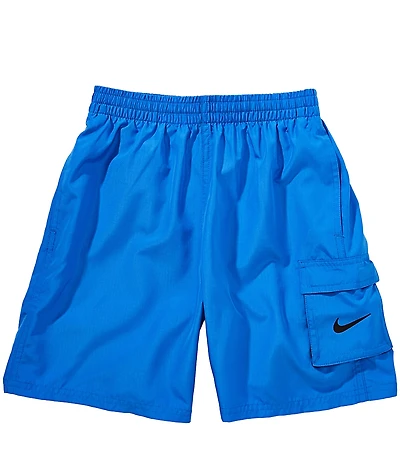 Nike Big Boys Cargo-Pocket 6#double; Inseam Swim Trunks