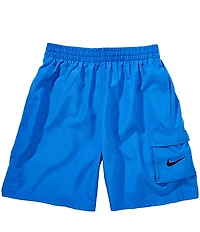 Nike Big Boys Cargo-Pocket 6#double; Inseam Swim Trunks