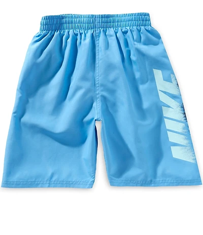 Nike Big Boys Ocean Merge 7#double; Inseam Volley Swim Trunks