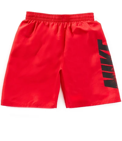 Nike Big Boys Ocean Merge 7#double; Inseam Volley Swim Trunks