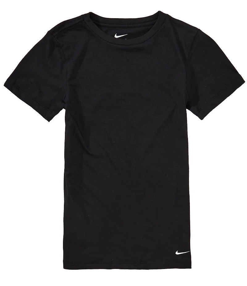 Nike Big Boys Short Sleeve Crew Undershirt 2-Pack