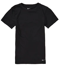 Nike Big Boys Short Sleeve Crew Undershirt 2-Pack