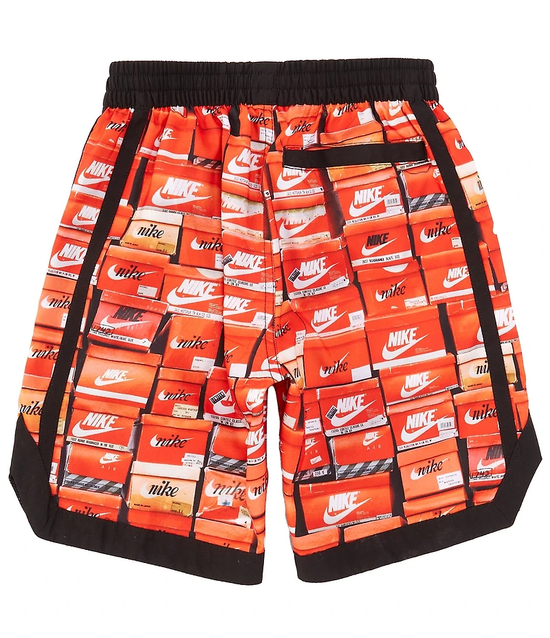 Nike Big Boys Stacked Fadeaway 7#double; Swim Trunks