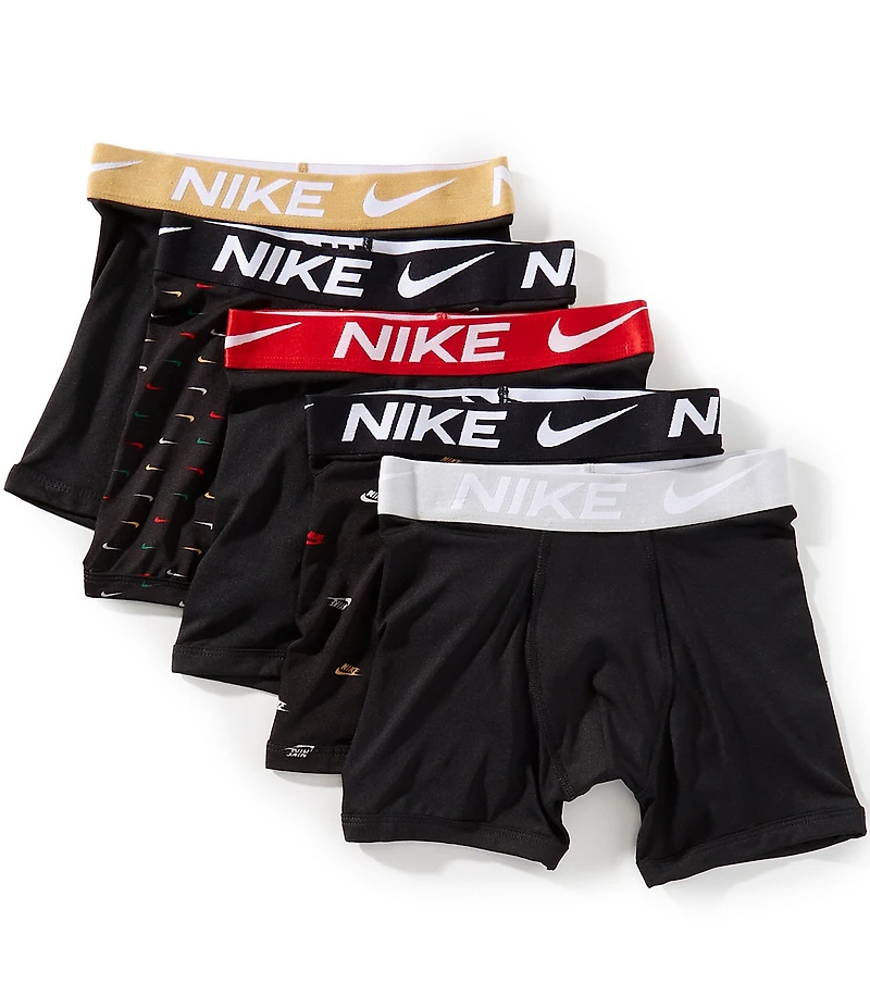 Nike Big Boys Holiday Boxer Brief 5-Pack