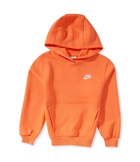 Nike Big Boys Long Sleeve Brushed Fleece Hoodie