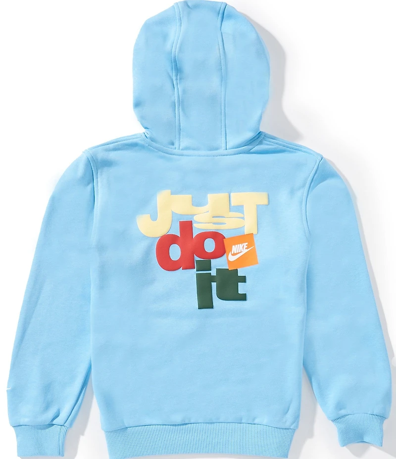 Nike Big Boys Long Sleeve French Terry Hoodie