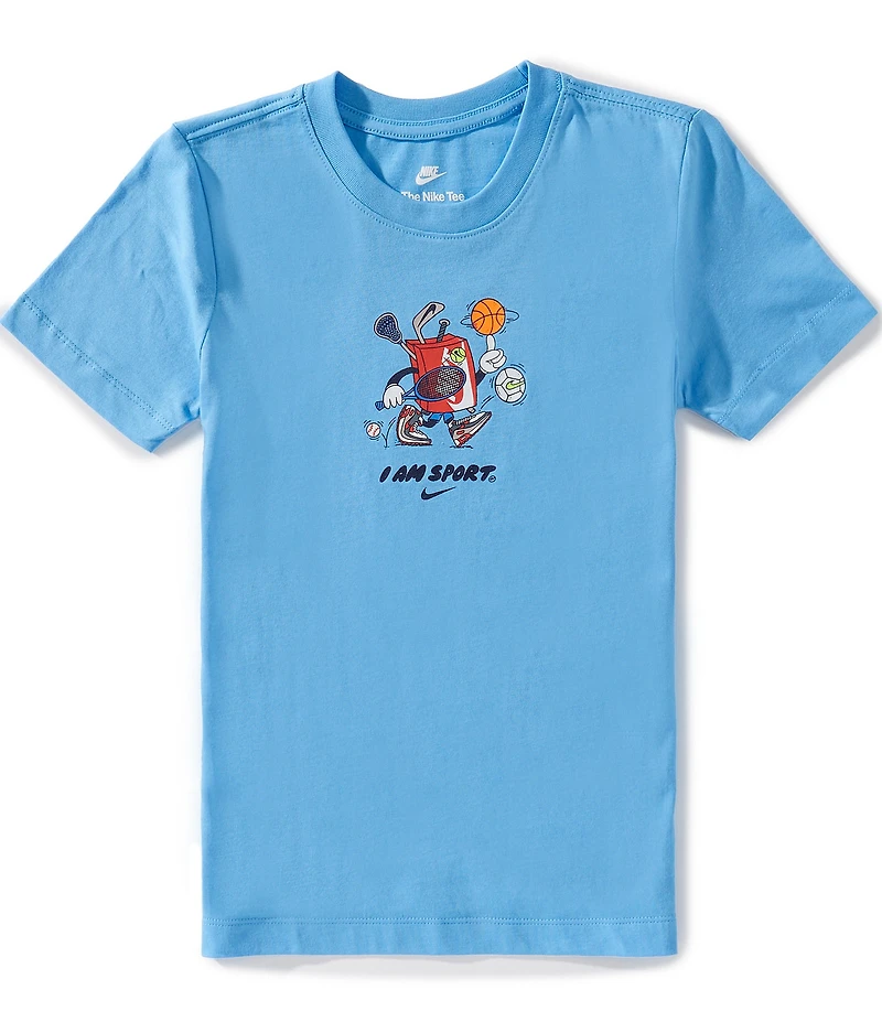 Nike Big Boys Short-Sleeve Boxy T-Shirt