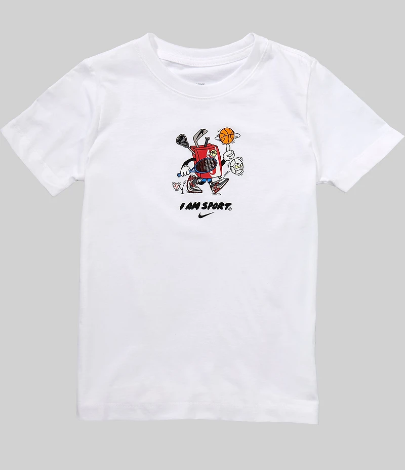 Nike Big Boys Short-Sleeve Boxy T-Shirt