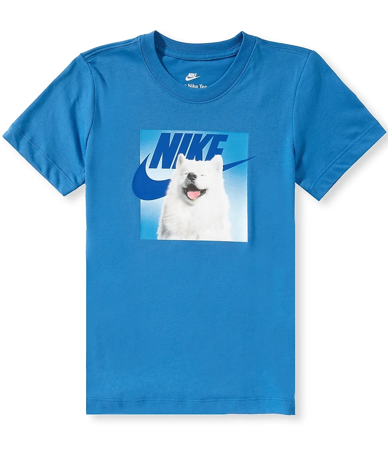 Nike Big Boys Short-Sleeve Dog Graphic T-Shirt