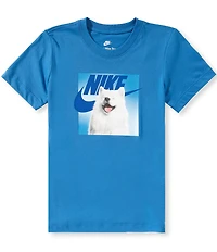 Nike Big Boys Short-Sleeve Dog Graphic T-Shirt