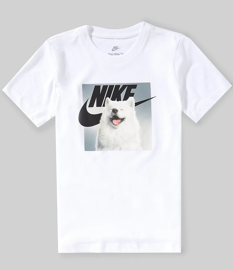 Nike Big Boys Short-Sleeve Dog Graphic T-Shirt