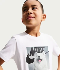 Nike Big Boys Short-Sleeve Dog Graphic T-Shirt