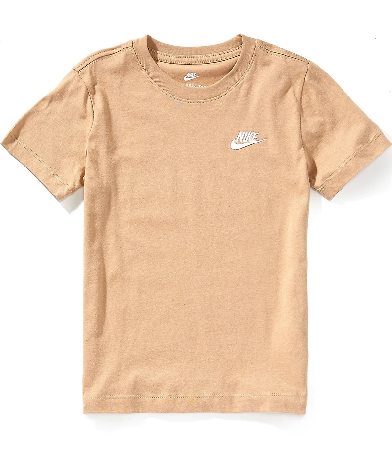 Nike Big Boys Short-Sleeve Embroidered-Logo T-Shirt