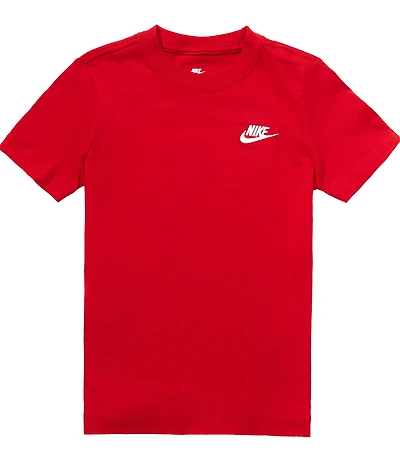 Nike Big Boys Short-Sleeve Embroidered-Logo T-Shirt
