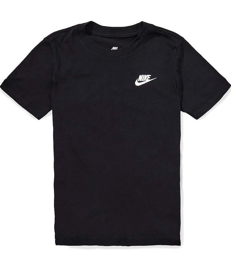 Nike Big Boys Short-Sleeve Embroidered-Logo T-Shirt