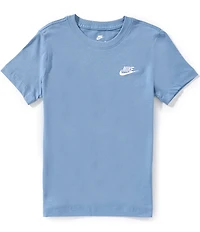 Nike Big Boys Short-Sleeve Embroidered-Logo T-Shirt