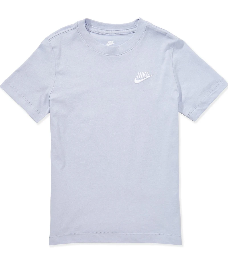 Nike Big Boys Short-Sleeve Embroidered-Logo T-Shirt