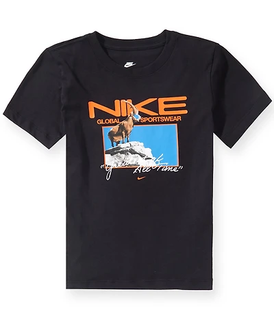 Nike Big Boys Short-Sleeve Goat Graphic T-Shirt