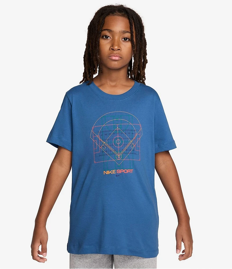 Nike Big Boys Short Sleeve Graphic T-Shirt