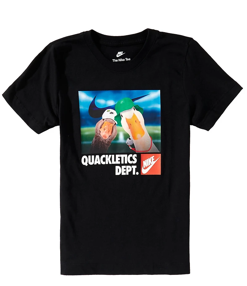 Nike Big Boys Short Sleeve Duck Graphic T-Shirt