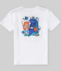 Nike Big Boys Short Sleeve Max Arcade Sportwear T-Shirt