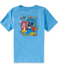 Nike Big Boys Short Sleeve Max Arcade Sportwear T-Shirt