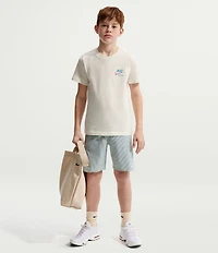 Nike Big Boys Short Sleeve Nike Sportswear Surf Graphic T-Shirt