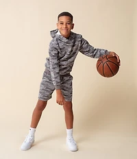 Nike Big Boys Sportswear Club Fleece Pullover Hoodie