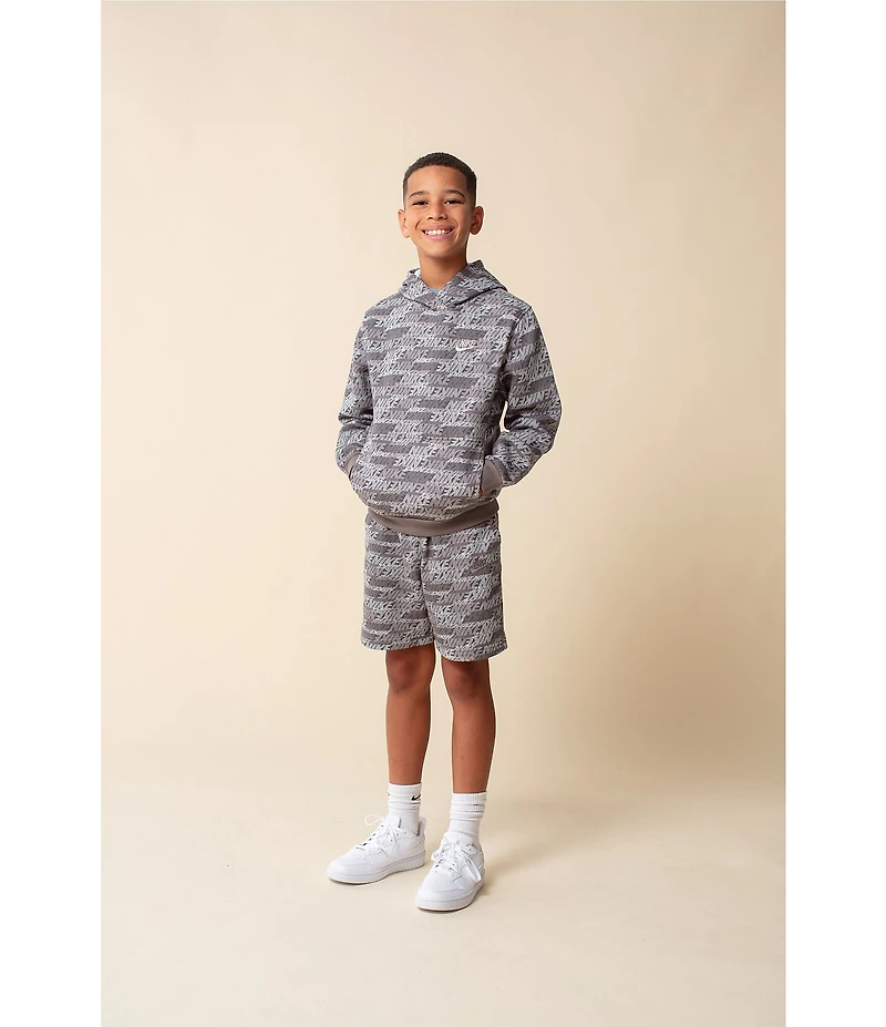 Nike Big Boys Sportswear Club Fleece Pullover Hoodie