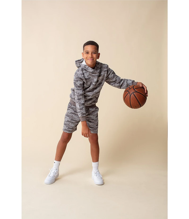 Nike Big Boys Sportswear Club Fleece Pullover Hoodie