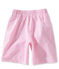Nike Big Boys Striped Seersucker Swim Trunks