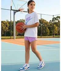 Nike Big Girls Dri-Fit High-Waisted Woven Training Shorts