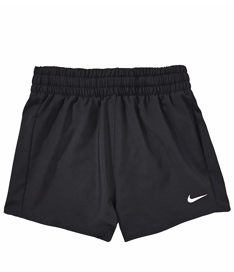 Nike Big Girls Dri-Fit High-Waisted Woven Training Shorts