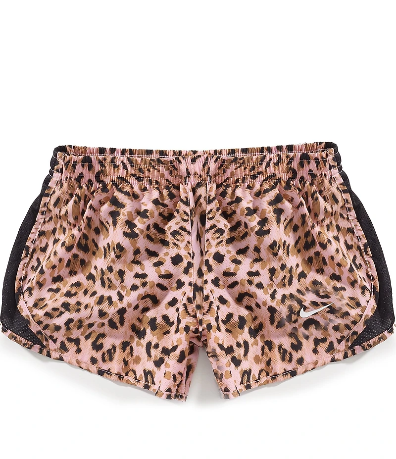 Nike Big Girls Dri Fit Printed Tempo Shorts