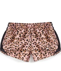 Nike Big Girls Dri Fit Printed Tempo Shorts