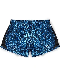 Nike Big Girls Dri Fit Printed Tempo Shorts
