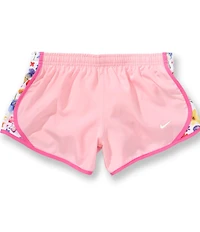 Nike Big Girls Dri-FIT Running Floral Tempo Shorts