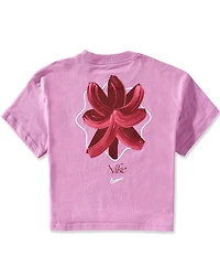 Nike Big Girls Floral Graphic Boxy T-Shirt
