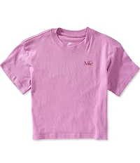 Nike Big Girls Floral Graphic Boxy T-Shirt