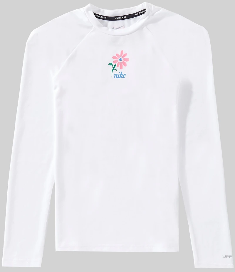 Nike Big Girls Long Sleeve Hydroguard Top