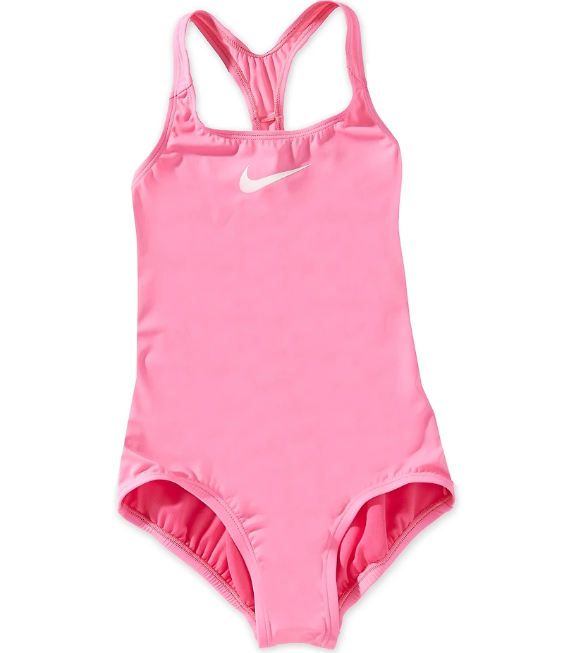 Nike Big Girls Racerback One-Piece Swimsuit