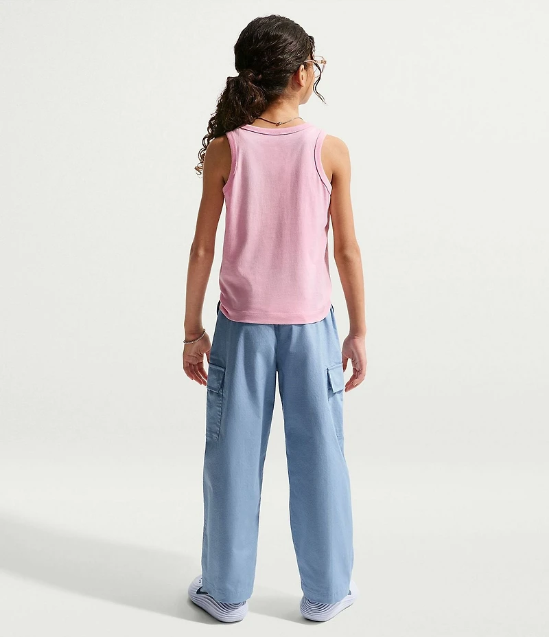 Nike Big Girls Short Sleeve Sportswear Tank Top