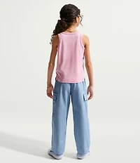 Nike Big Girls Short Sleeve Sportswear Tank Top