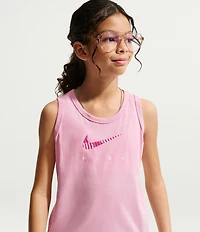 Nike Big Girls Short Sleeve Sportswear Tank Top