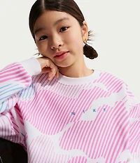 Nike Big Girls Sportwear Club Fleece Sweatshirt