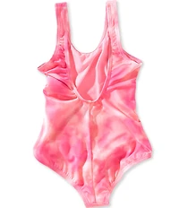 Nike Big Girls Tie-Dye U-Back One-Piece Swimsuit