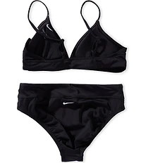 Nike Big Girls Triangle Bikini Top & Matching Bikini Bottom Two-Piece Swimsuit