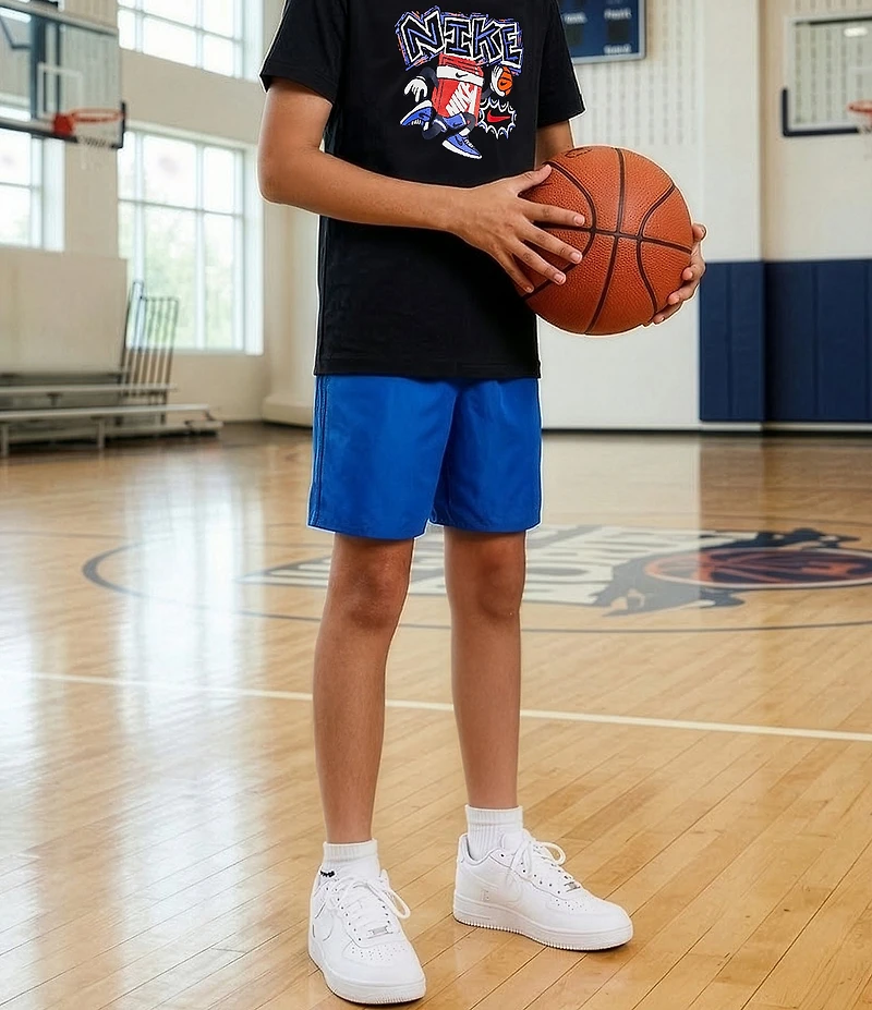 Nike Big Kids Cush Ankle Socks 6 Pack